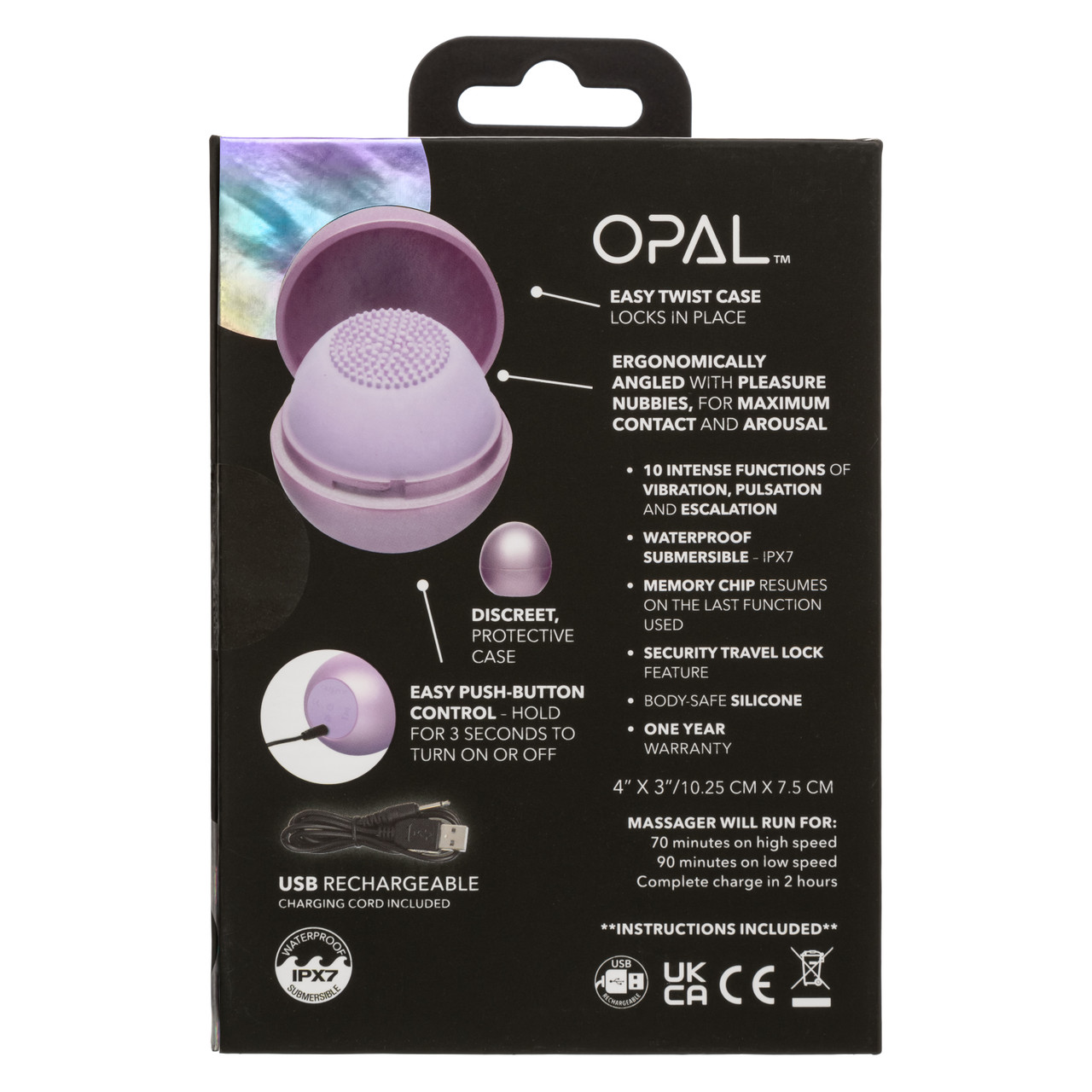 Вибромассажер OPAL TICKLER MASSAGER