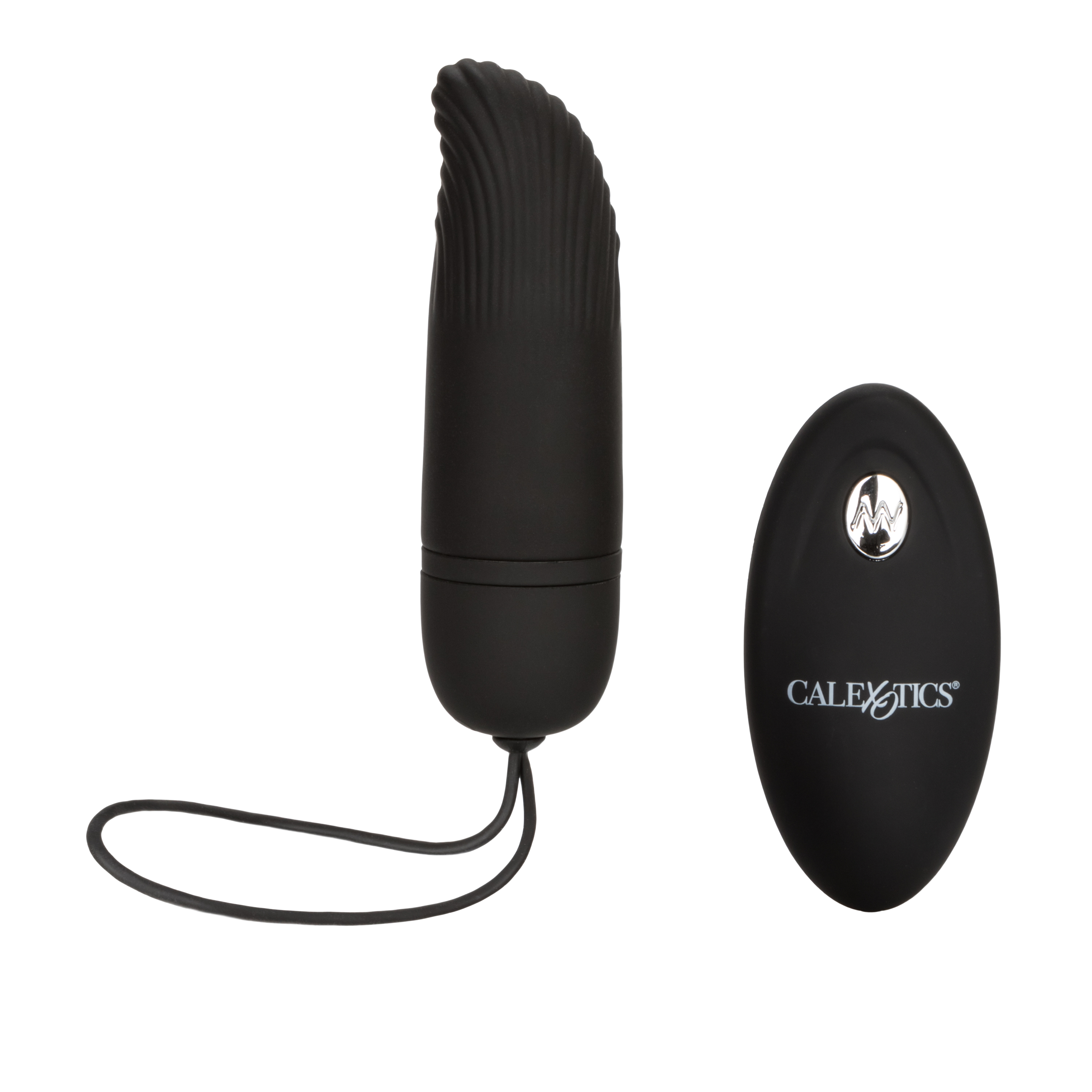 Компактный стимулятор точки G с управлением при помощи пульта Silicone Remote Ridged G