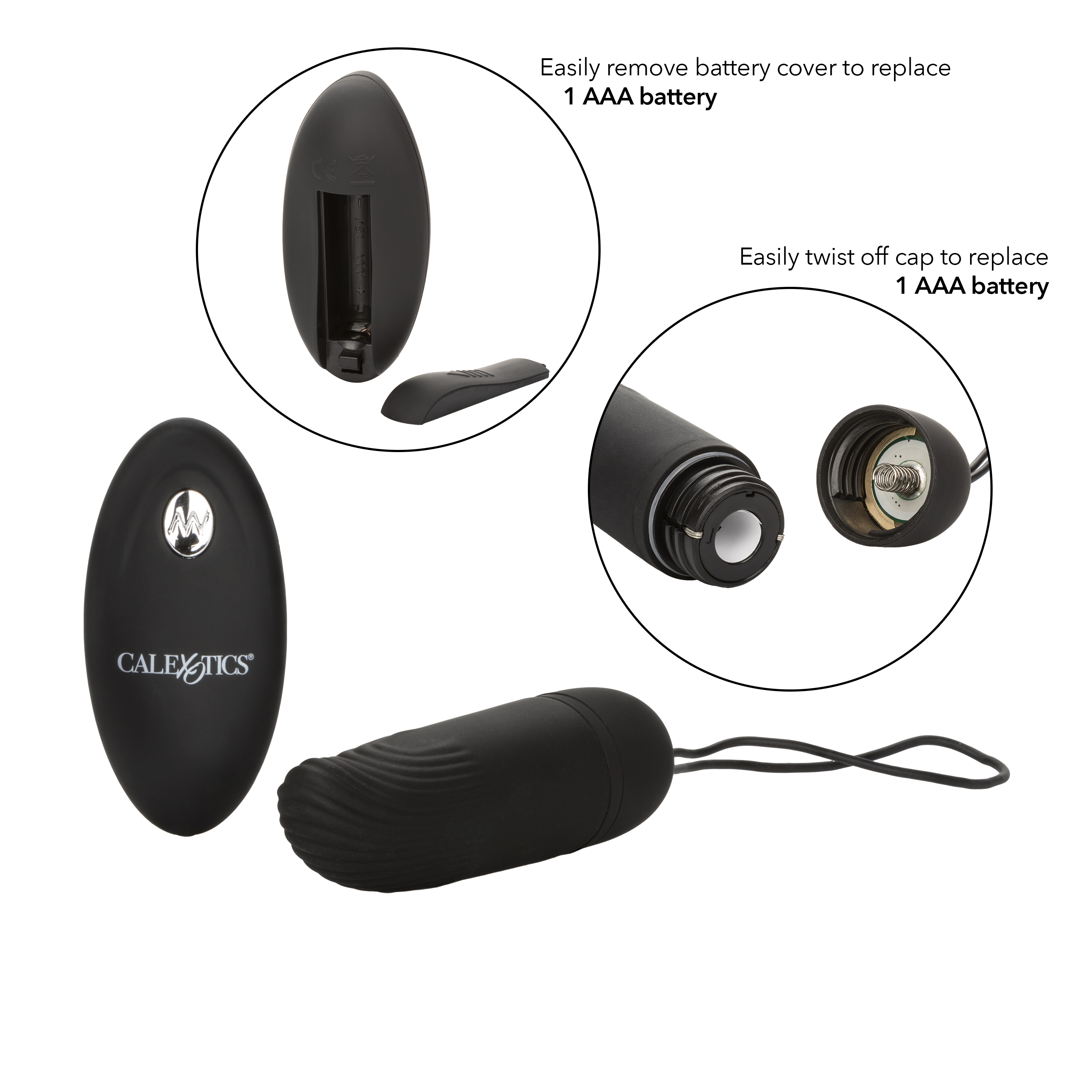 Компактный стимулятор точки G с управлением при помощи пульта Silicone Remote Ridged G