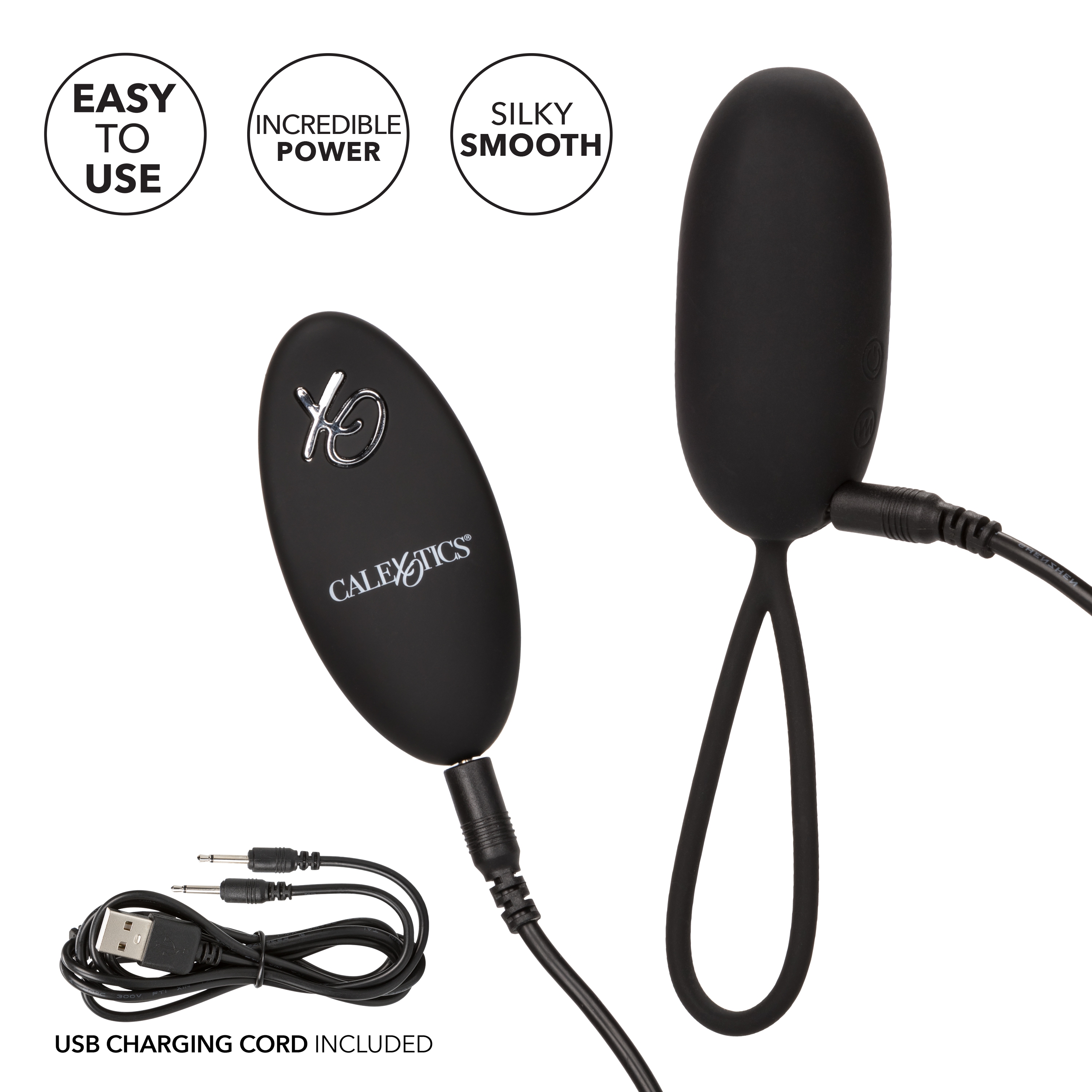 Виброяйцо с управлением при помощи пульта Silicone Remote Rechargeable Egg