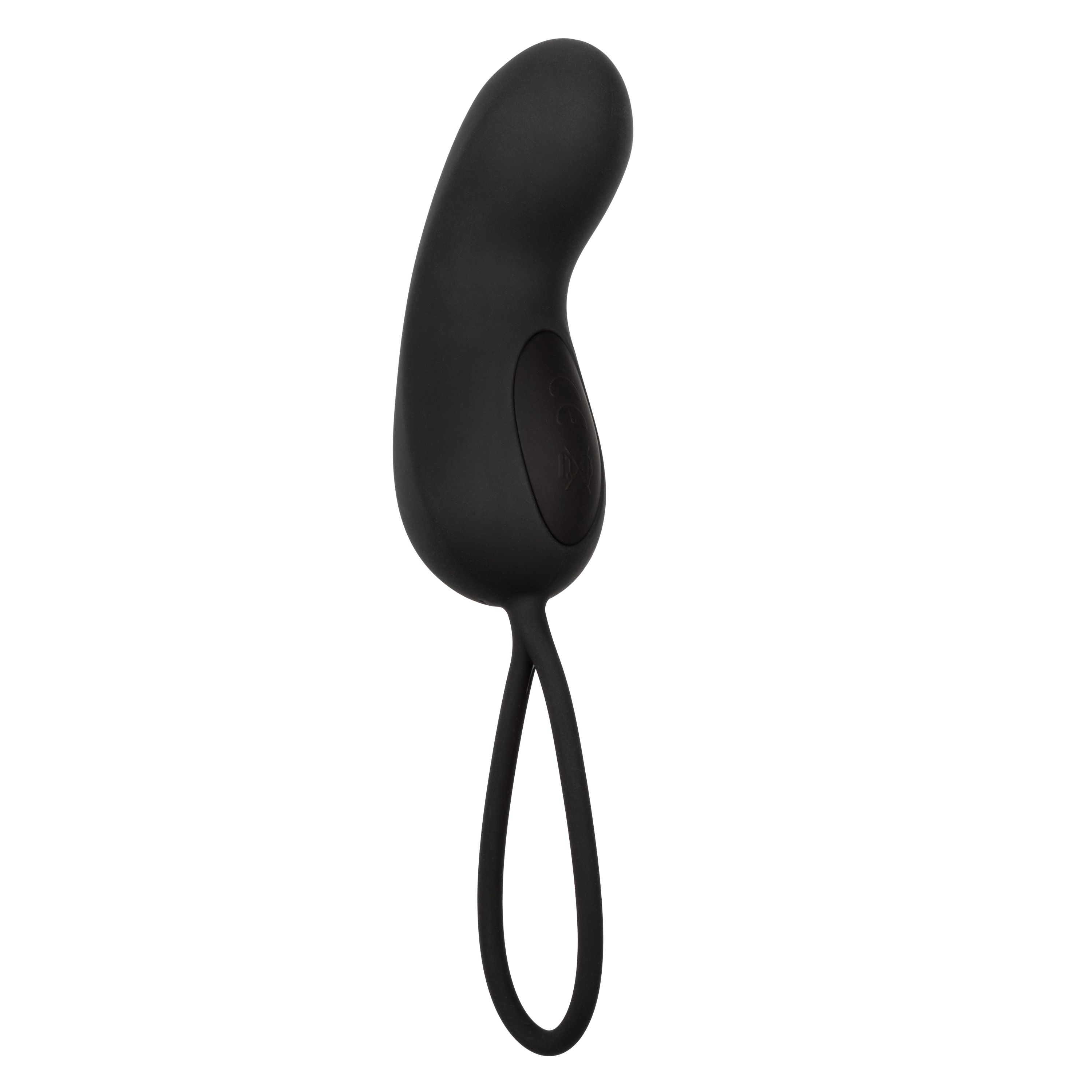 Компактный вибромассажер с управлением при помощи пульта Silicone Remote Rechargeable Curve