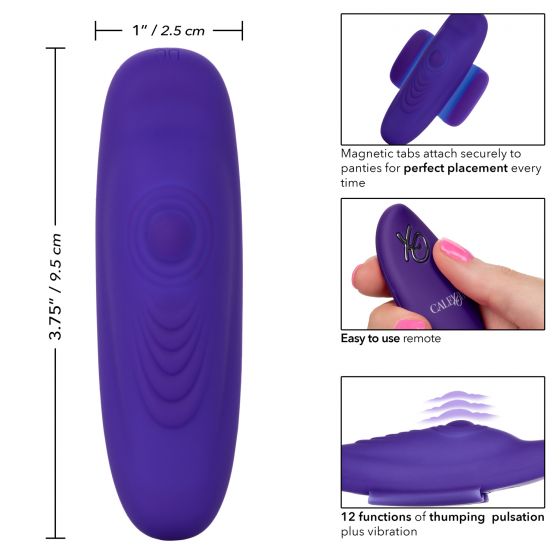 Стимулятор в трусики с управлением при помощи пульта Lock-N-Play Remote Pulsating Panty Teaser