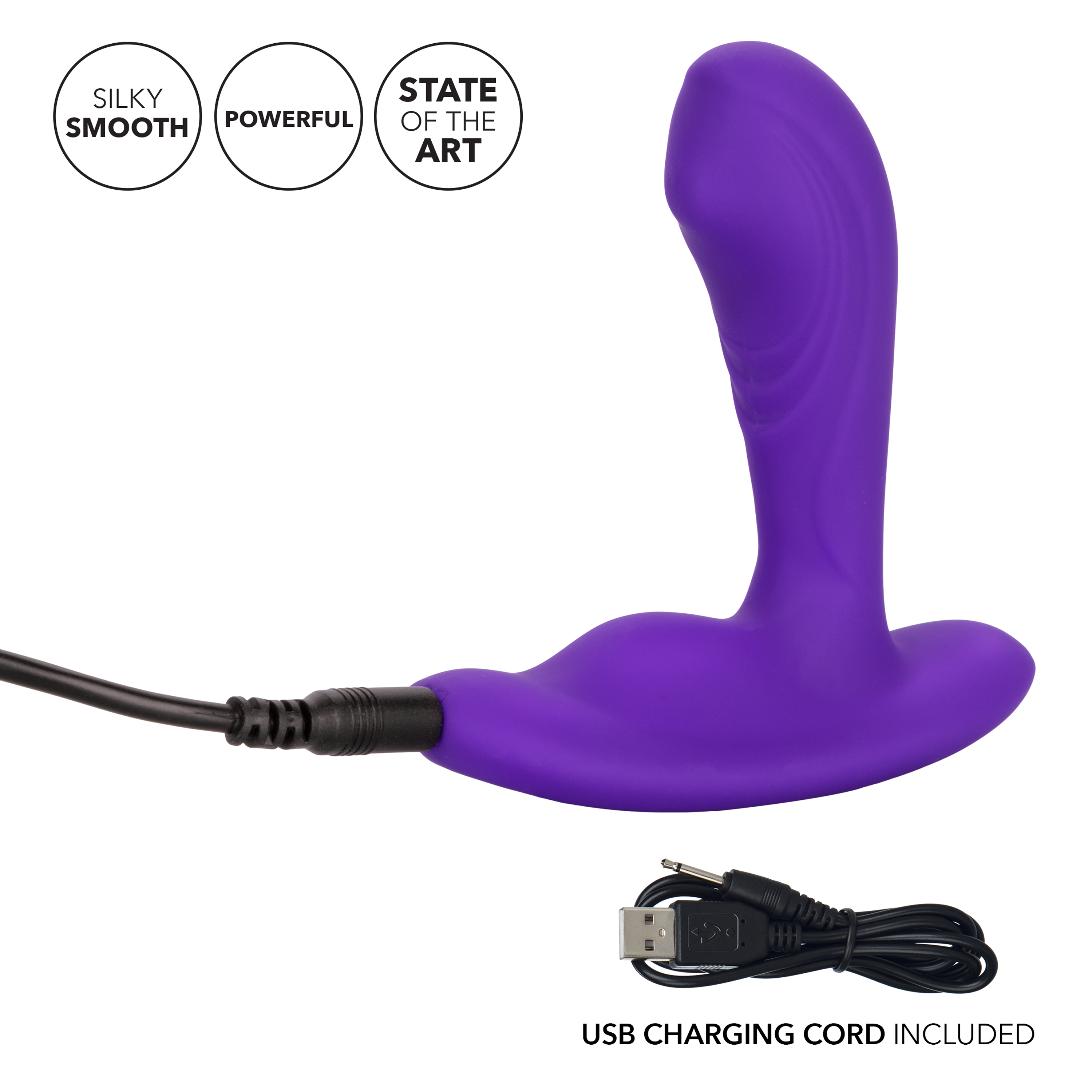 Массажер простаты с управлением при помощи пульта Silicone Remote Pinpoint Pleaser