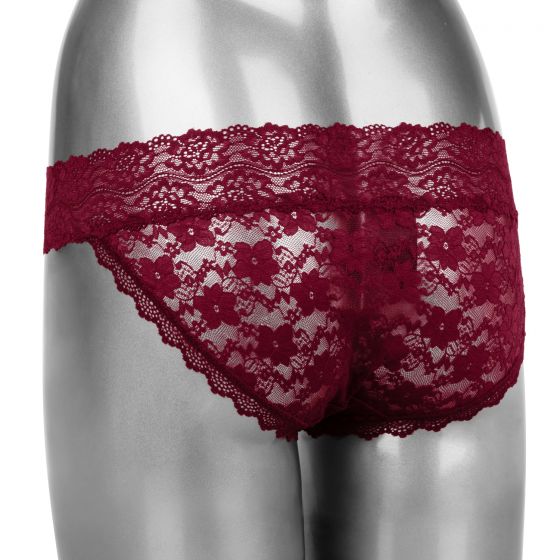 Трусики с вибромассажером для стимуляции клитора Remote Control Lace Panty Set L/XL
