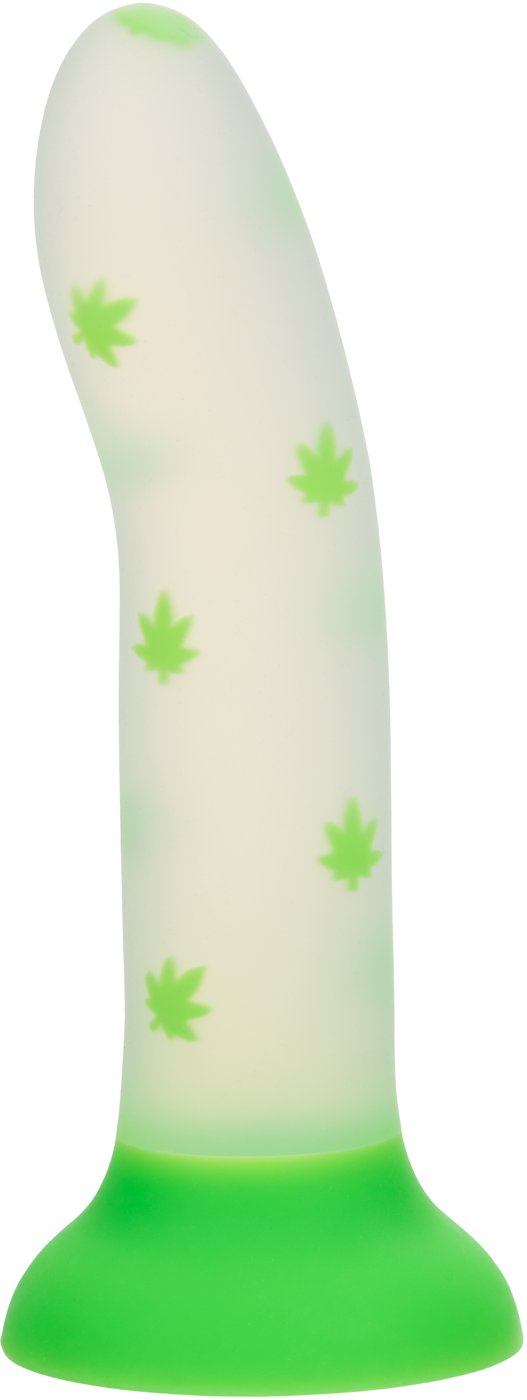 Светящийся фаллоимитатор фаллоимитатор Glow Stick Leaf