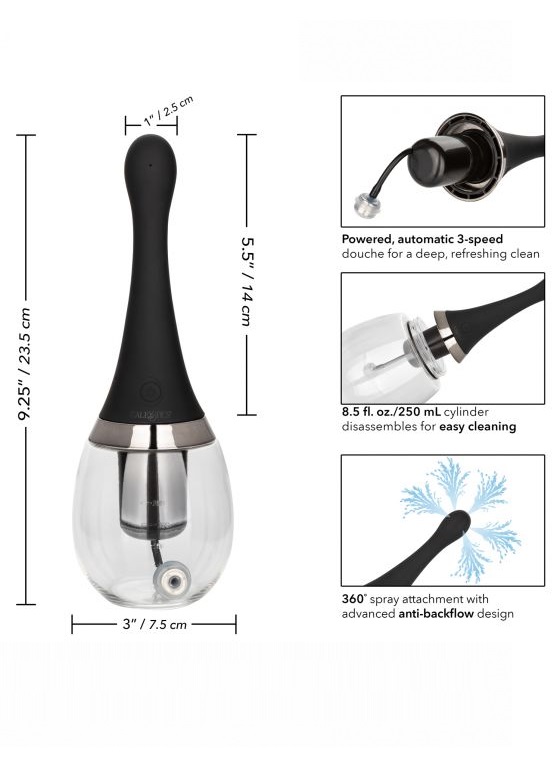 Автоматический анальный душ Ultimate Rechargeable Auto Douche 250 мл.