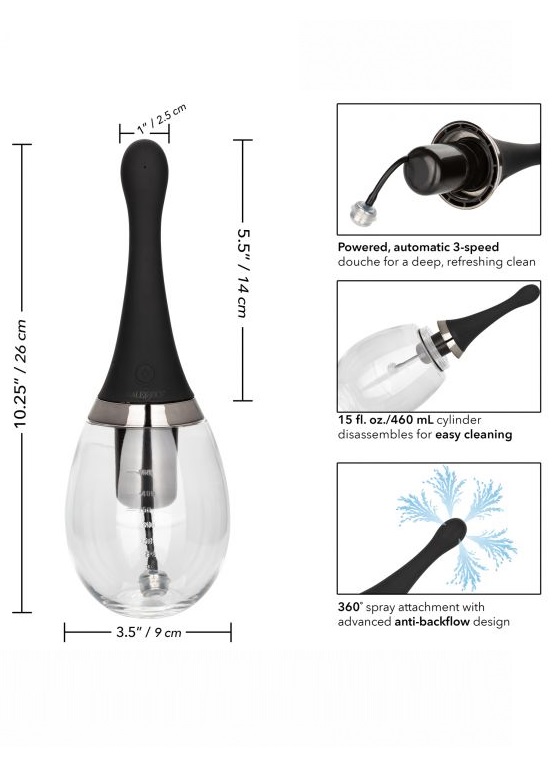 Автоматический анальный душ Executive Rechargeable Auto Douche 450 мл.