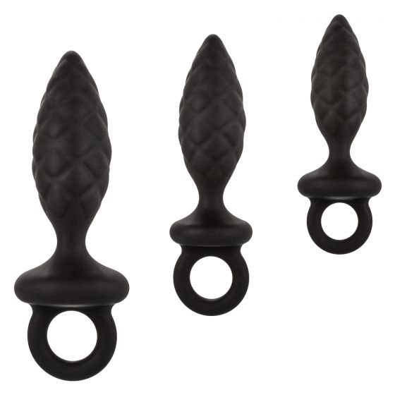 Набор из трех анальных пробок SILICONE ANAL PROBE KIT