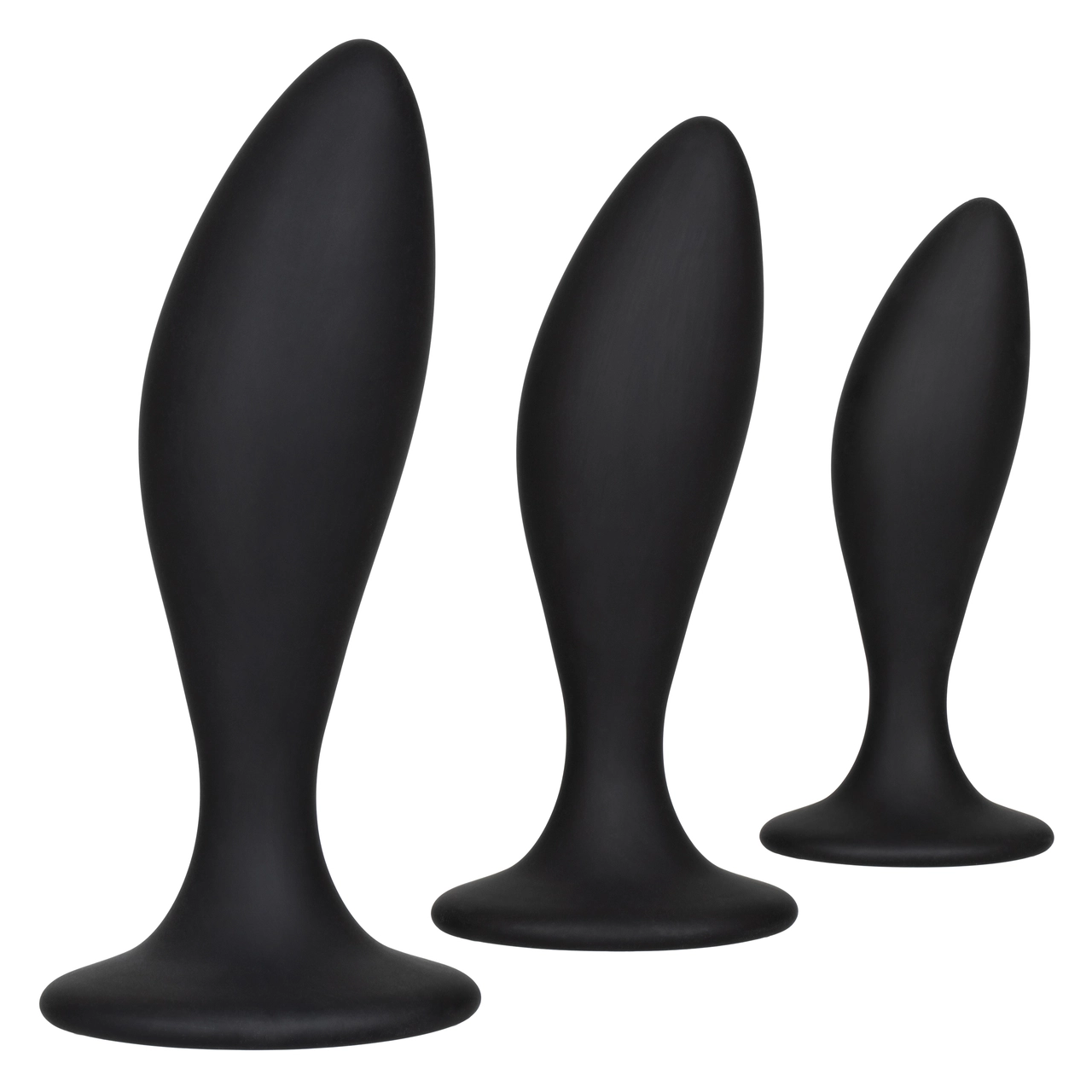 Набор из трех анальных пробок SILICONE CURVE ANAL KIT