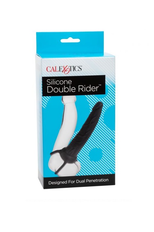 Страпон для двойного проникновения (пенетрейшен) Silicone Double Rider