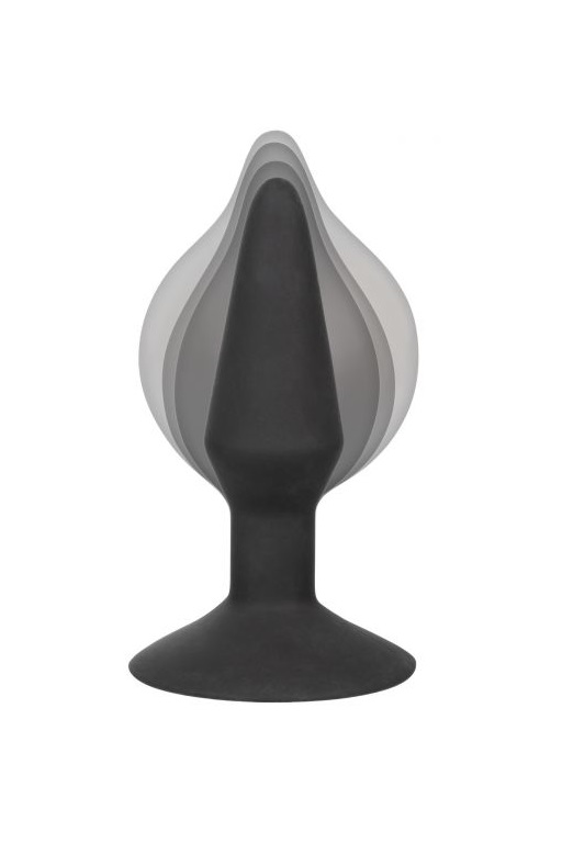 Расширяющаяся анальная пробка с отсоединяющимся шлангом Silicone Inflatable Plug (Medium)