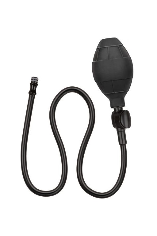 Расширяющаяся анальная пробка с отсоединяющимся шлангом Silicone Inflatable Plug (Medium)