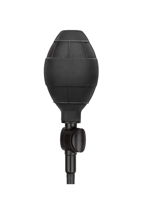 Расширяющаяся анальная пробка с отсоединяющимся шлангом Silicone Inflatable Plug (Medium)