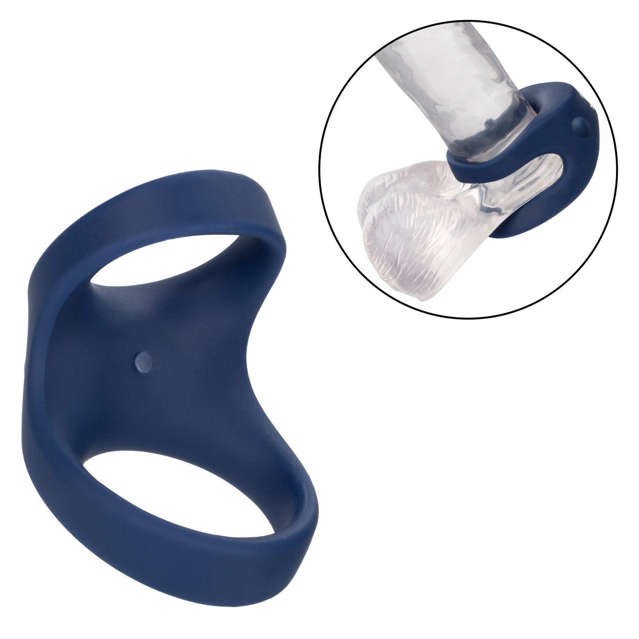 Перезаряжаемое эрекционное виброкольцо Viceroy Rechargeable Max Dual Ring