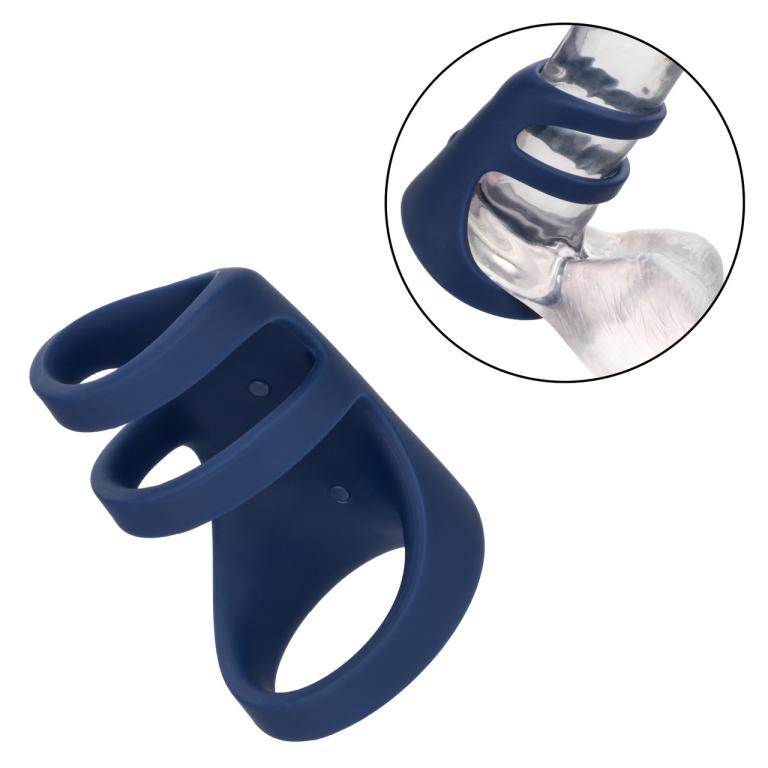 Эрекционное виброкольцо Viceroy™ Rechargeable Triple Cock Cage