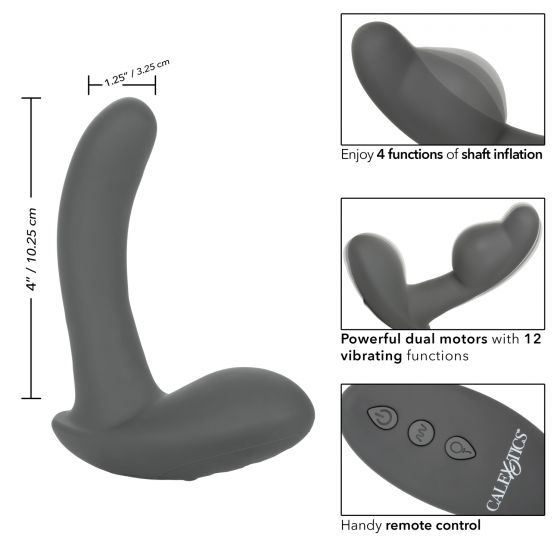 Надувной вибромассажер ECLIPSE RMTE CNTRL INFLATE PRB