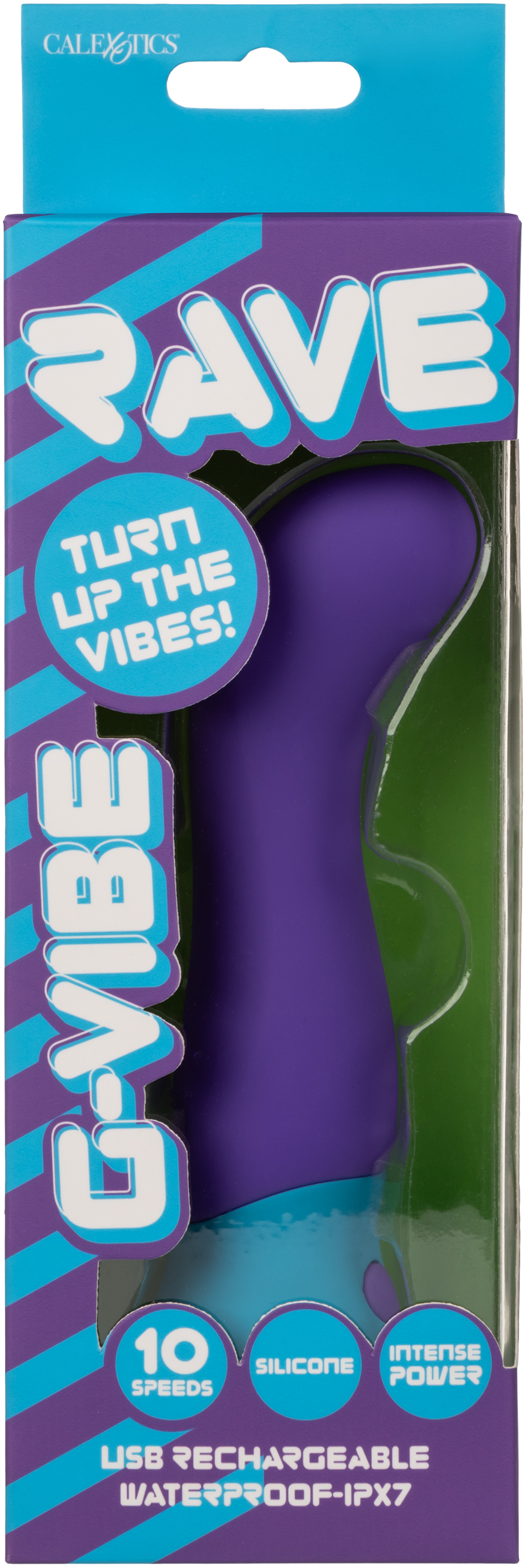 Яркий вибратор для стимуляции зоны G Rave G-Vibe