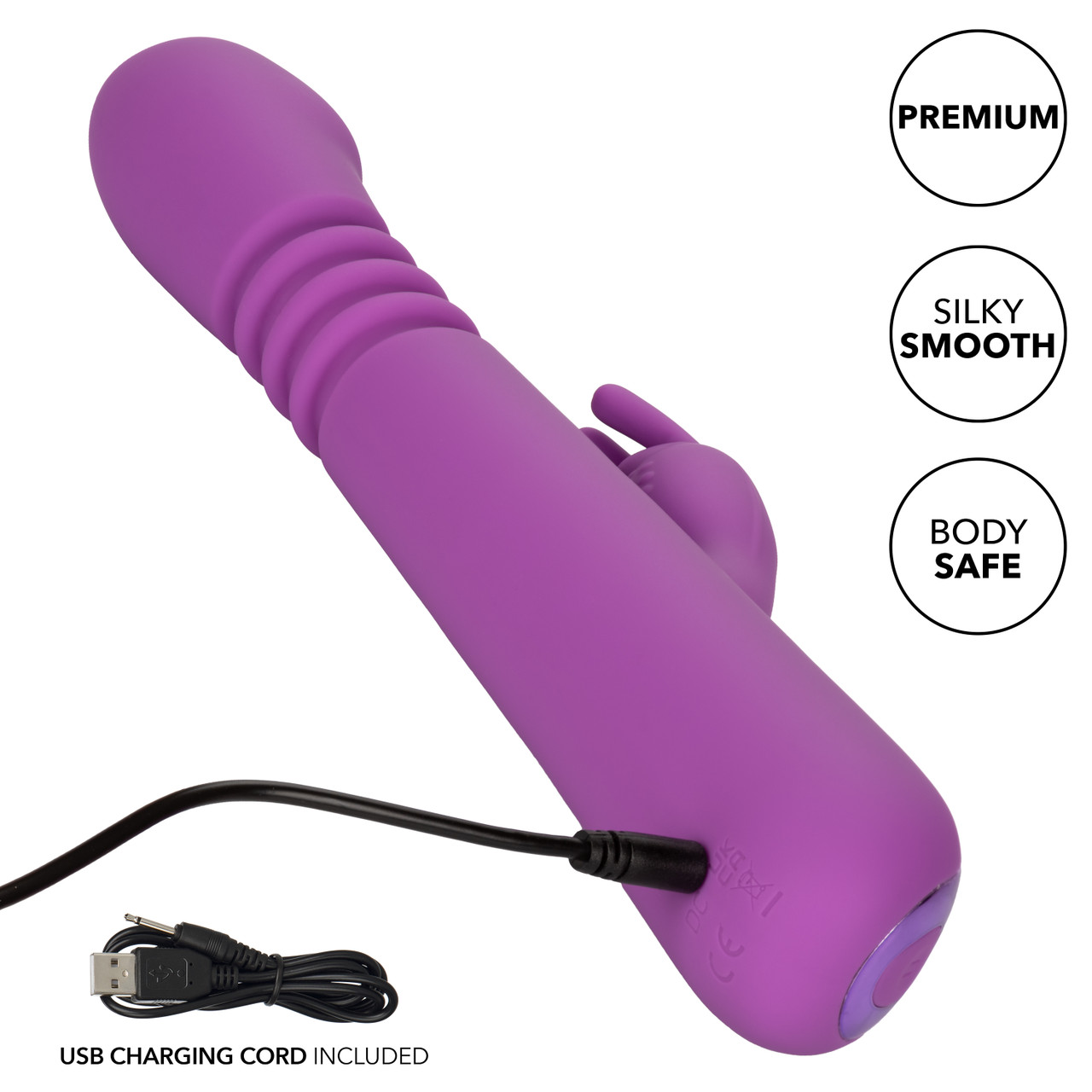 Вибратор-кролик Jack Rabbit Elite Thrusting Rabbit