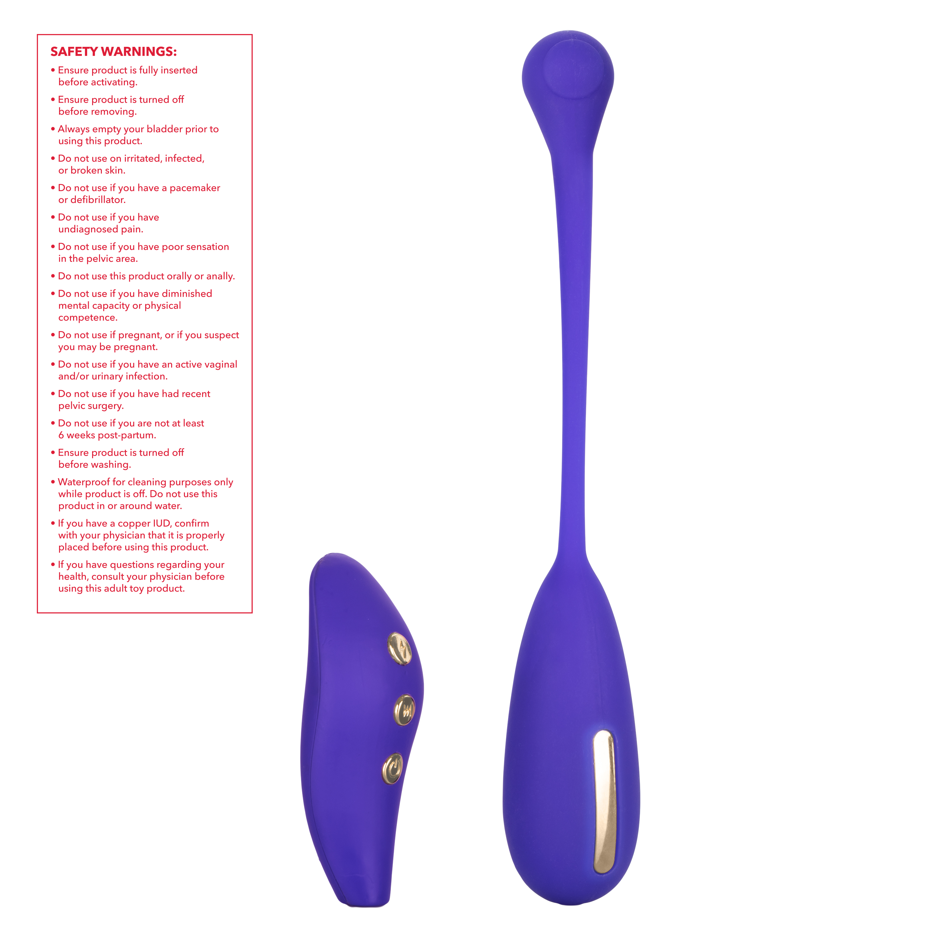 Виброяйцо (тренажер Кегеля) с электростимуляцией Impulse E-Stimulator Kegel Exerciser