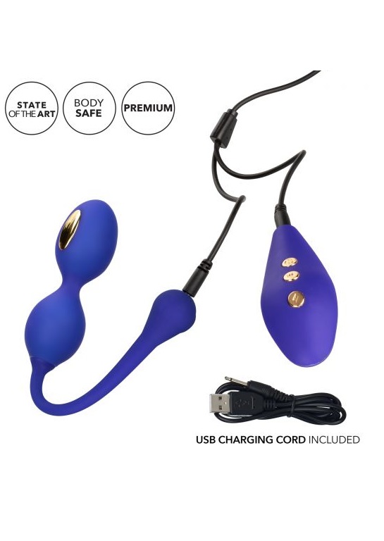 Виброшарики (тренажер Кегеля) с электростимуляцией Impulse Intimate E-Stimulator Dual Kegel