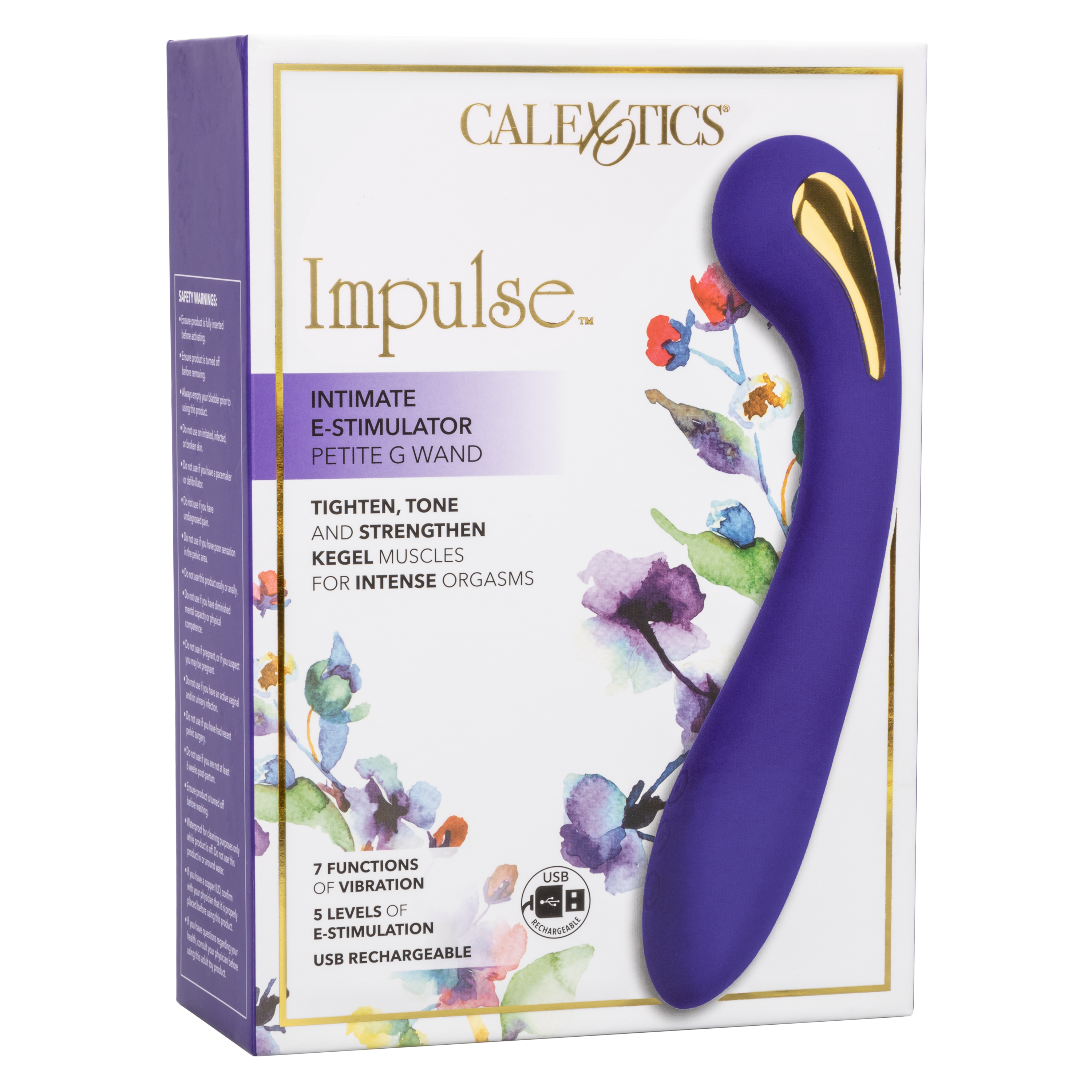 Вибромассажер для точки G с электростимуляцией Impulse Intimate Estim Petite G Wand