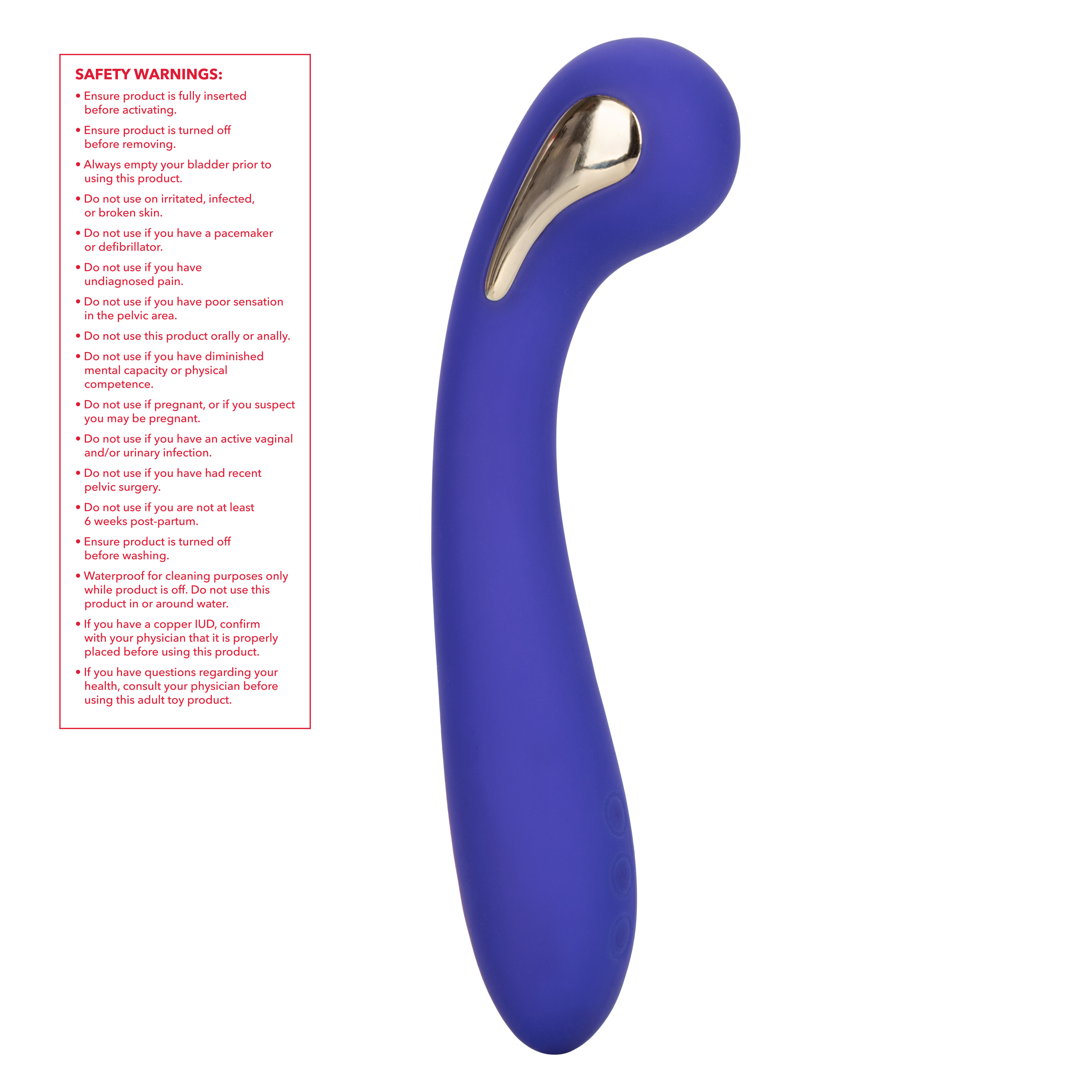 Вибромассажер для точки G с электростимуляцией Impulse Intimate Estim Petite G Wand