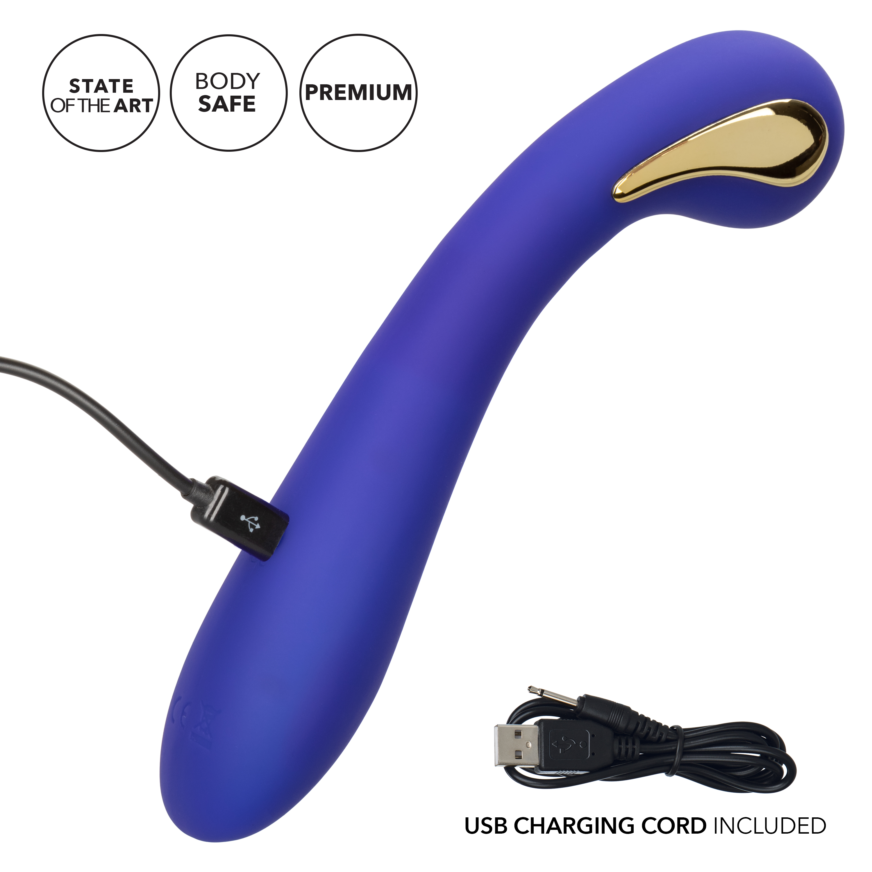 Вибромассажер для точки G с электростимуляцией Impulse Intimate Estim Petite G Wand
