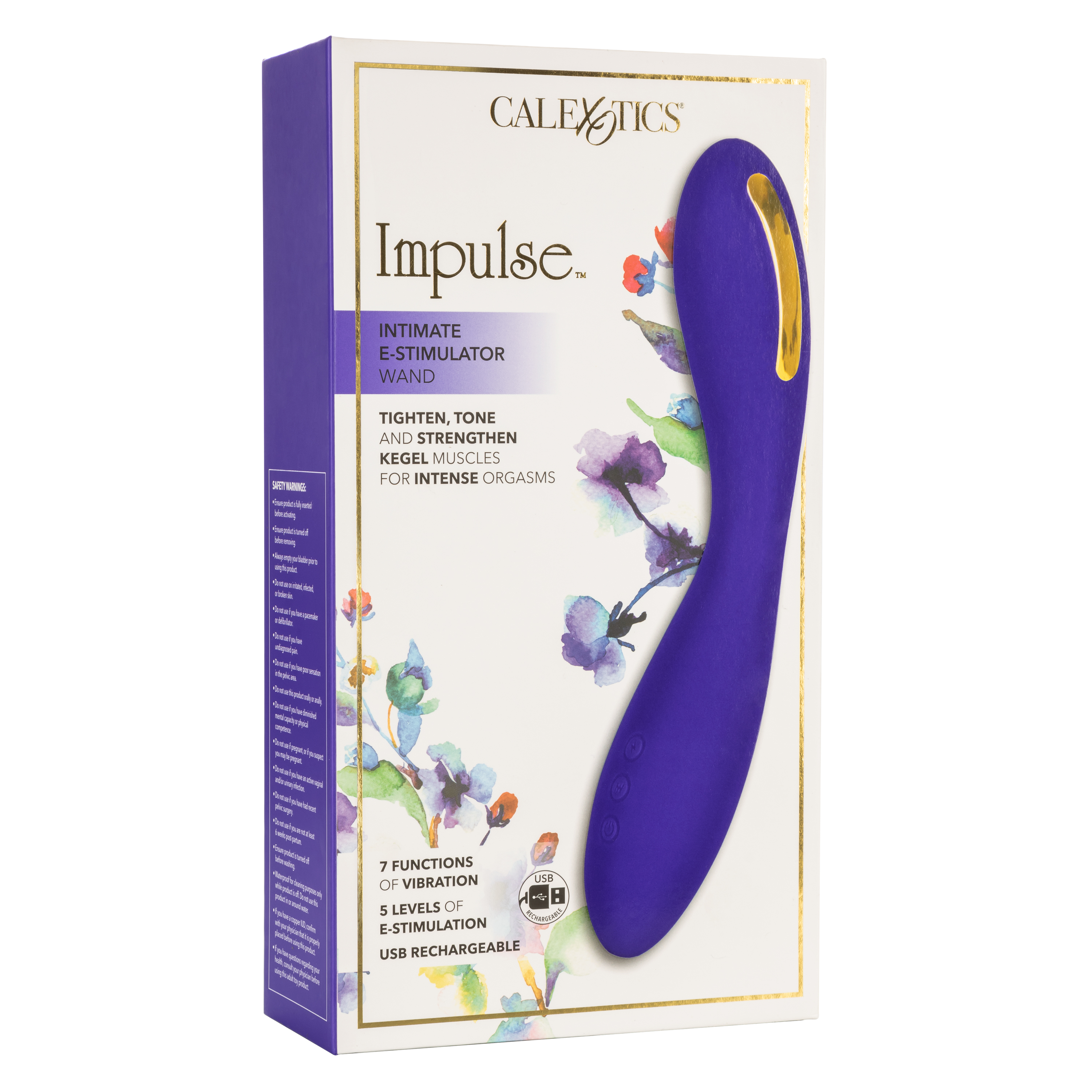 Вибромассажер с электростимуляцией Impulse Intimate E-Stimulator Wand