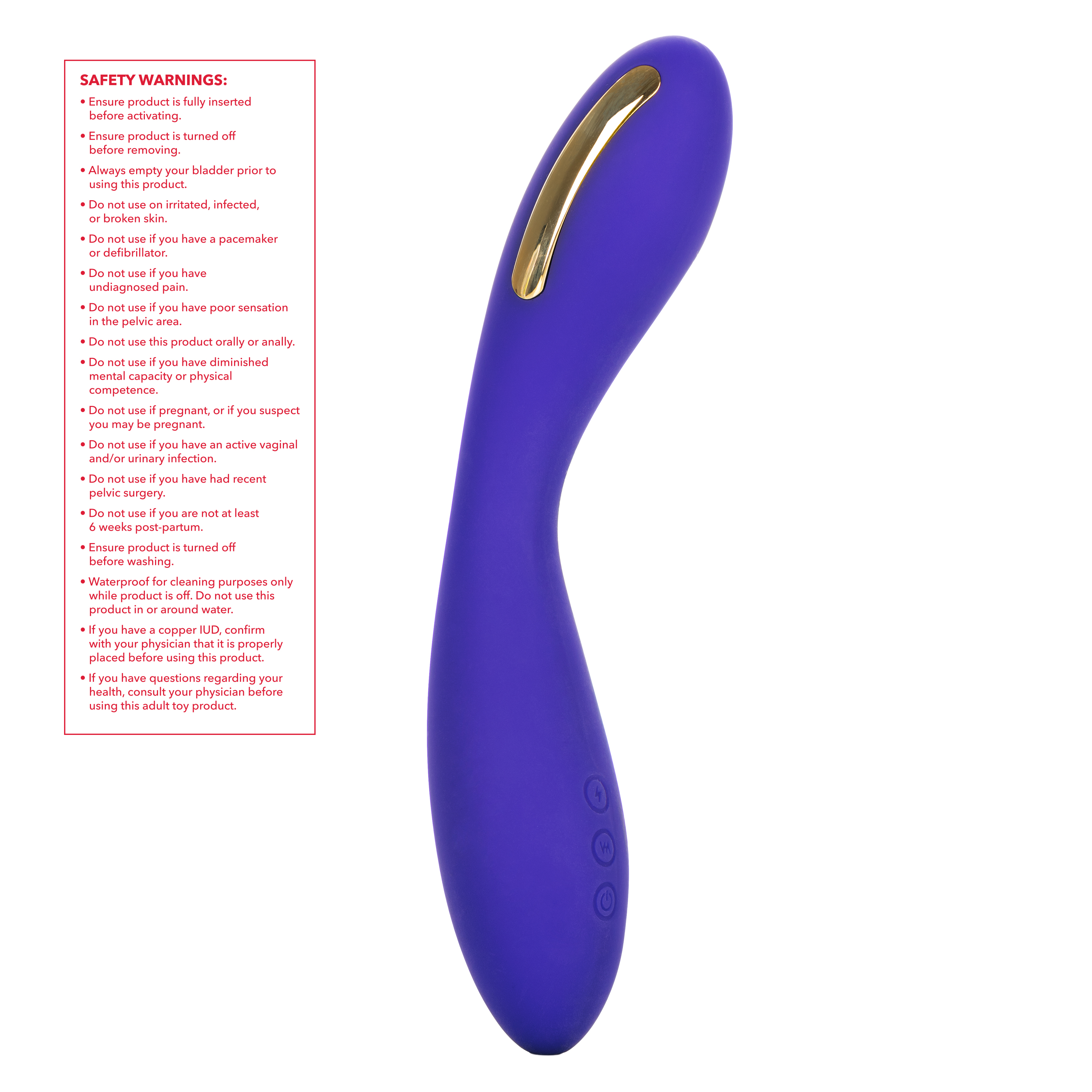 Вибромассажер с электростимуляцией Impulse Intimate E-Stimulator Wand
