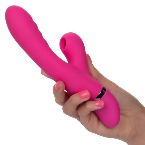 Вибратор-кролик FOREPLAY FRENZY - PUCKER с функцией вакуума