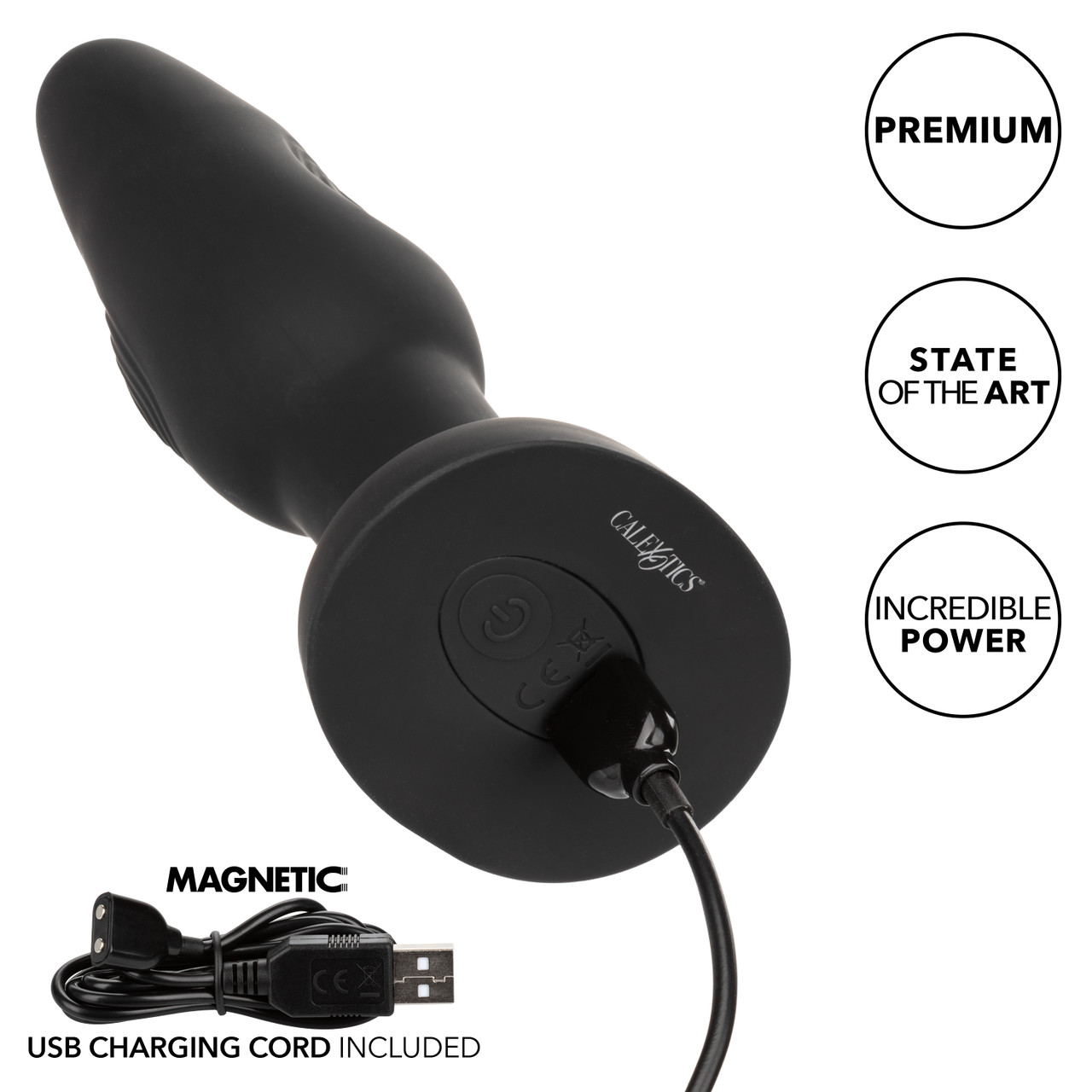 Инновационная умная анальная пробка Bionic Dual Pulsating Probe