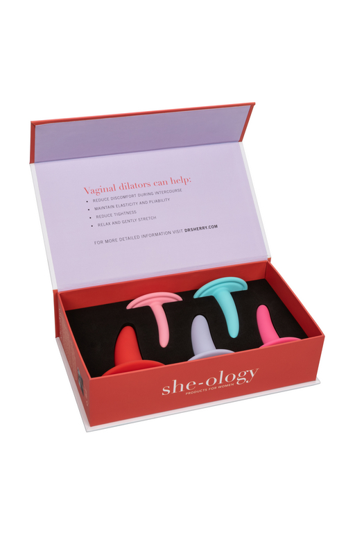 Набор She-ology и 5 универсальных расширителей для активной половой жизни