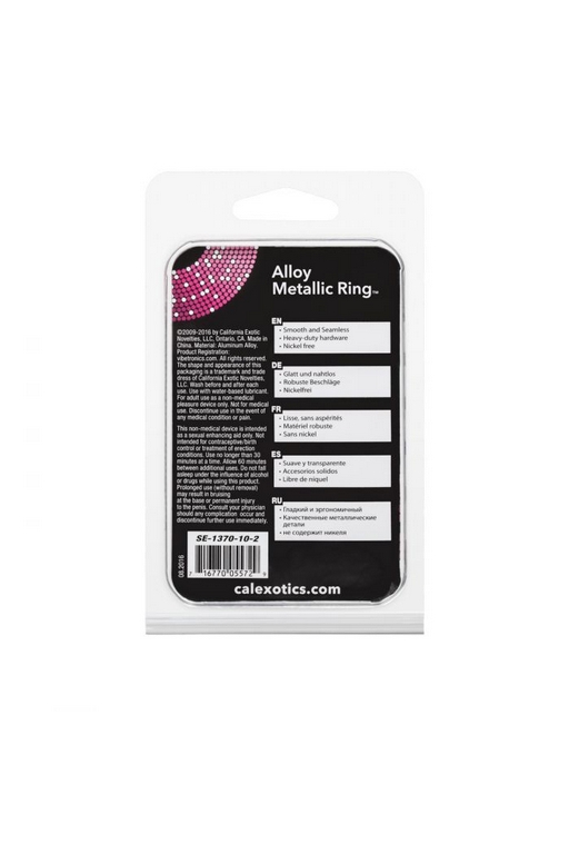 Эрекционное кольцо среднего размера Alloy Metallic Ring Medium