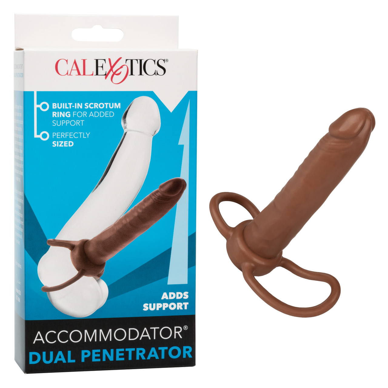 Страпон для двойного проникновения (пенетрейшен) Accommodator Dual Penetrator