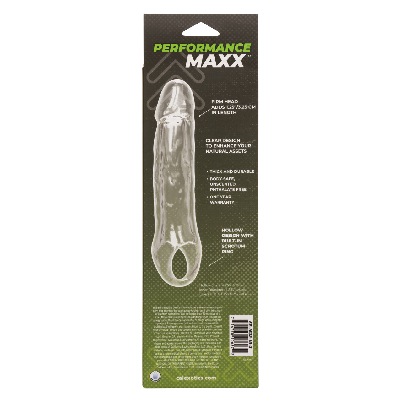 Увеличивающая насадка из эластомера PERFORMANCE MAXX CLR EXTSN 5.5