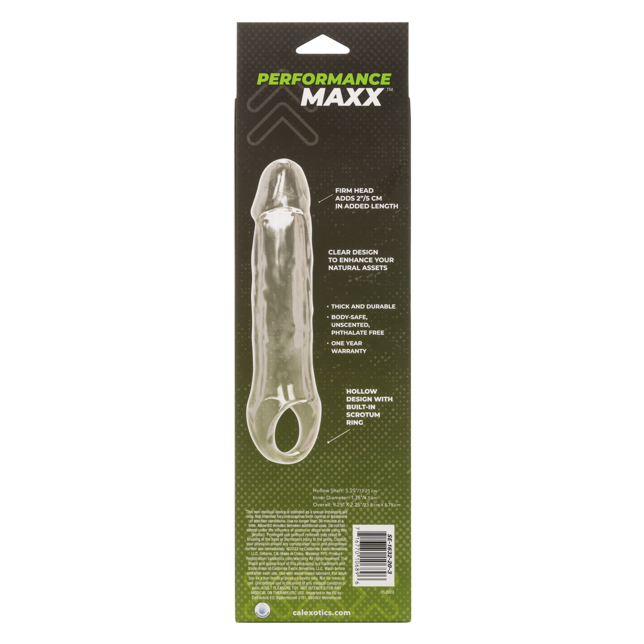 Увеличивающая насадка из эластомера PERFORMANCE MAXX CLR EXTSN 7.5
