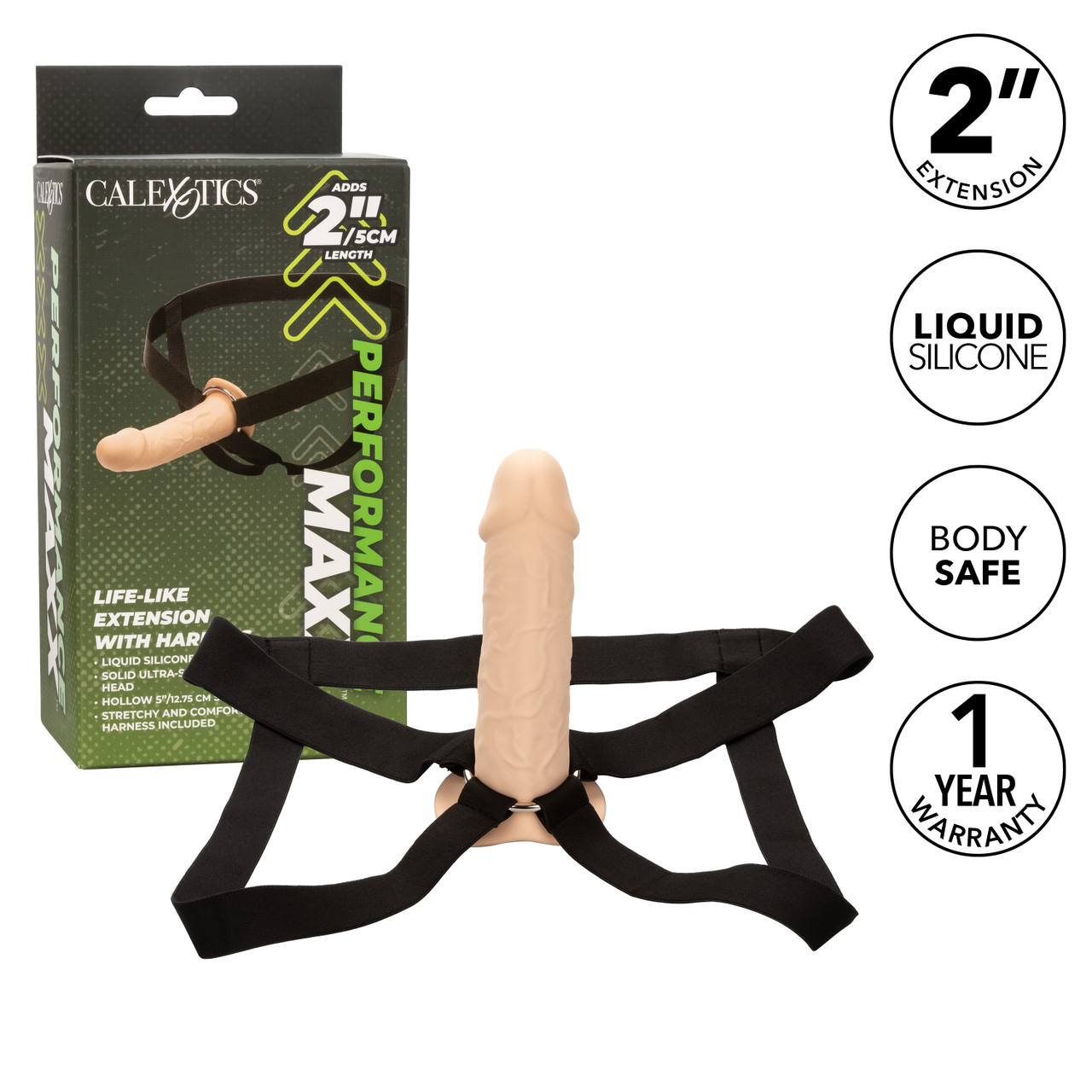 Фаллопротез Performance Maxx Life-Like Extension with Harness (17,75 х 5 см.)