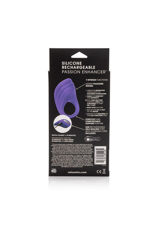 Перезарежаемое эрекционное кольцо Silicone Rechargeable Passion Enhancer