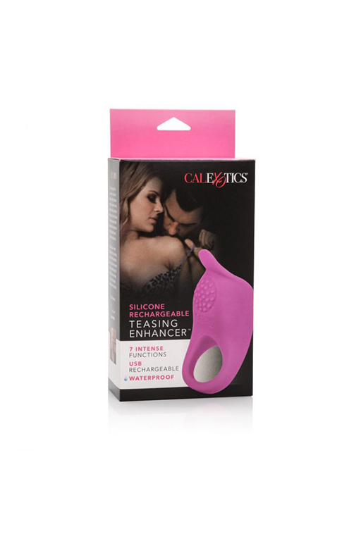 Перезаряжаемое эрекционное кольцо Silicone Rechargeable Teasing Enhancer