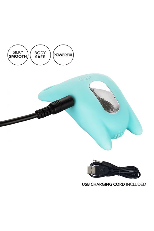 Перезаряжаемое эрекционное кольцо Silicone Rechargeable Dual Exciter Enhancer