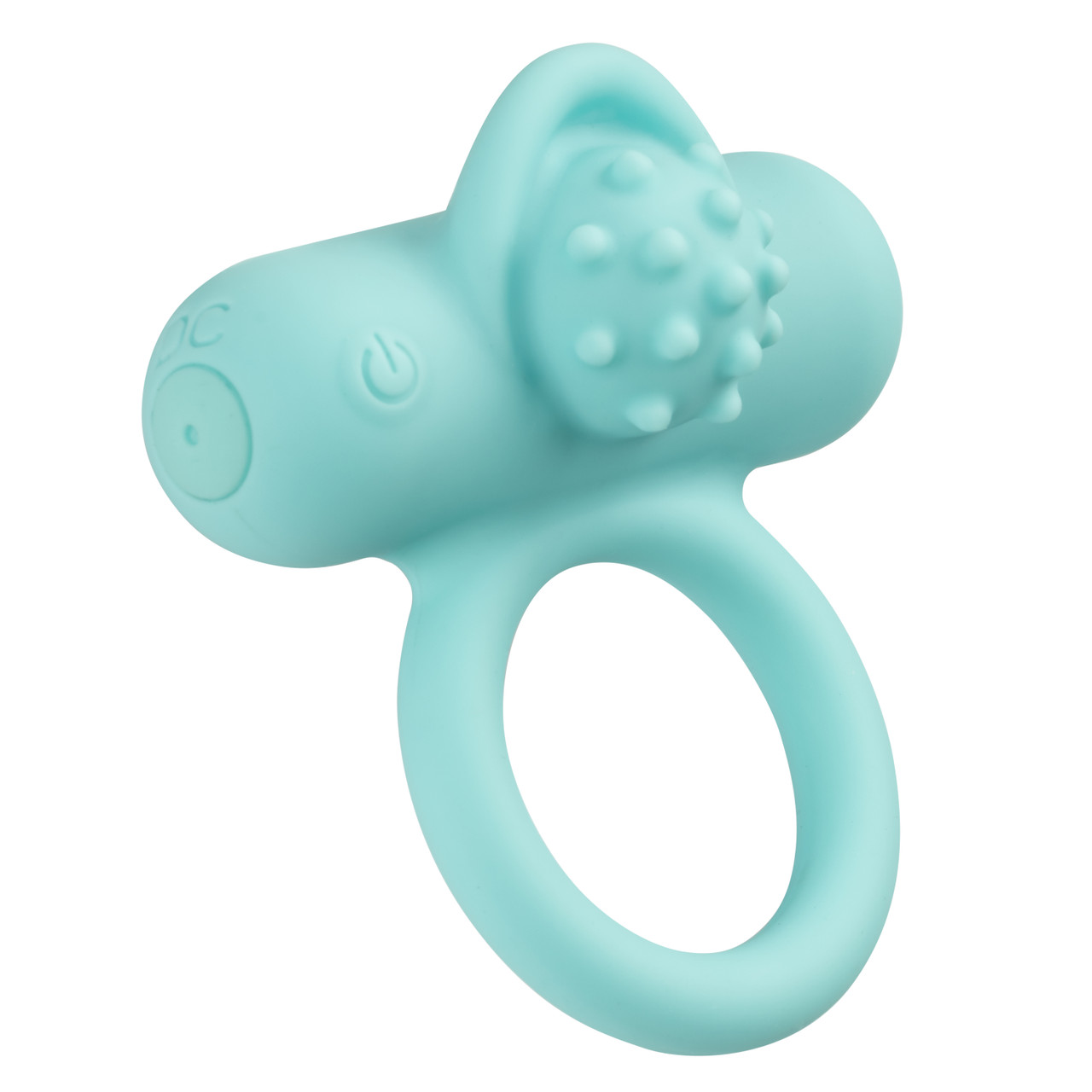 Перезаряжаемое эрекционное виброкольцо Silicone Rechargeable Nubby Lover’s Delight