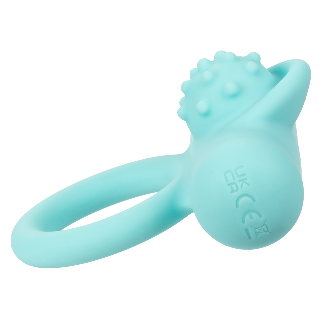 Перезаряжаемое эрекционное виброкольцо Silicone Rechargeable Nubby Lover’s Delight