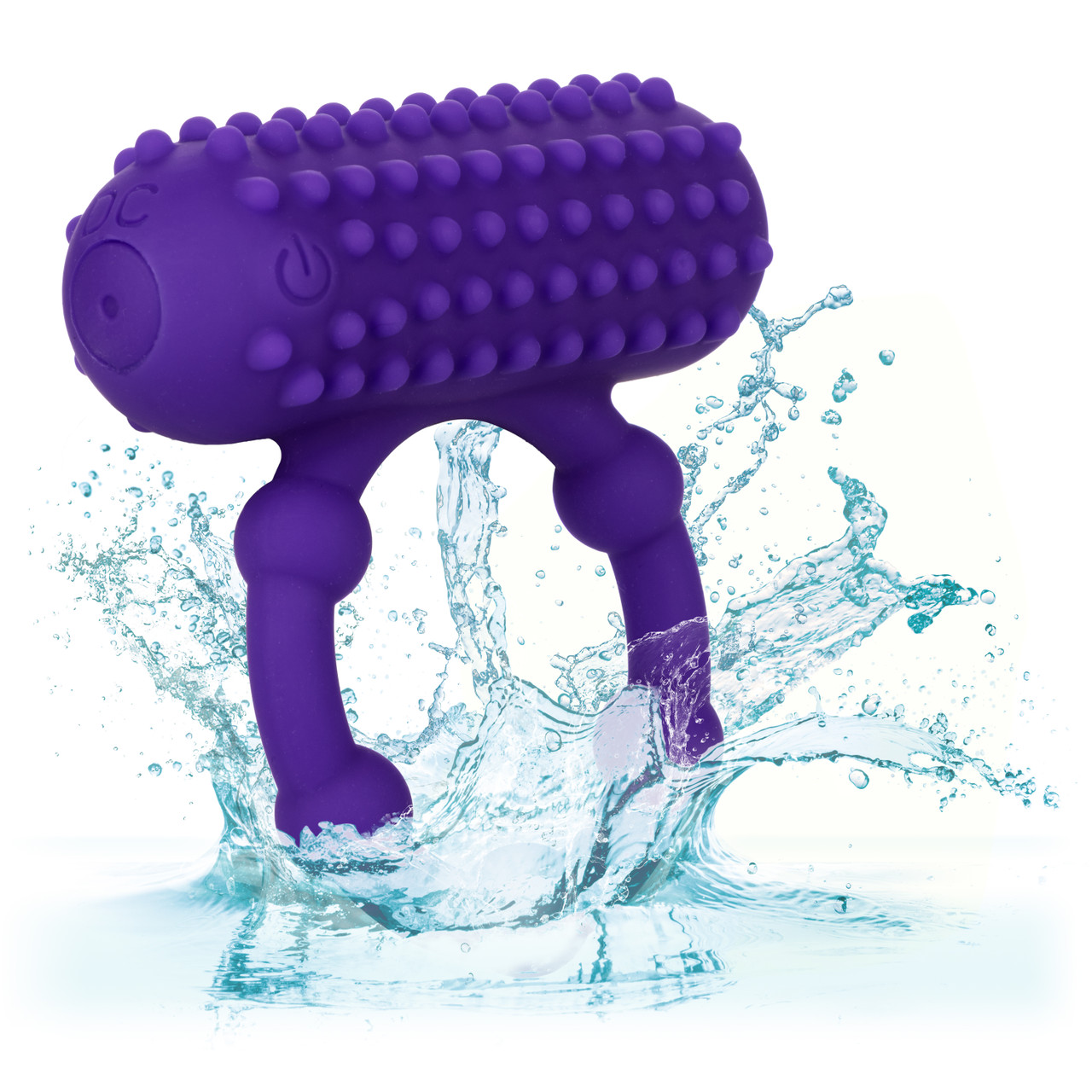 Эрекционное виброкольцо Silicone Rechargeable 5 Bead Maximus Ring