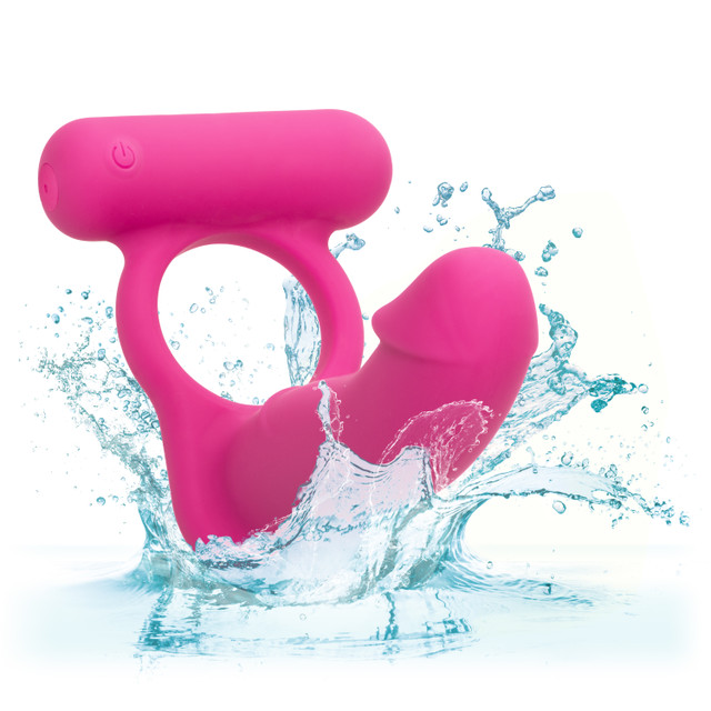 Вибромассажер для двойного проникновения RECHARGEABLE DOUBLE DIVER
