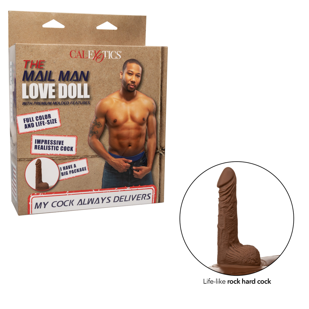 Надувная кукла мужчина с фаллосом THE MAIL MAN LOVE DOLL