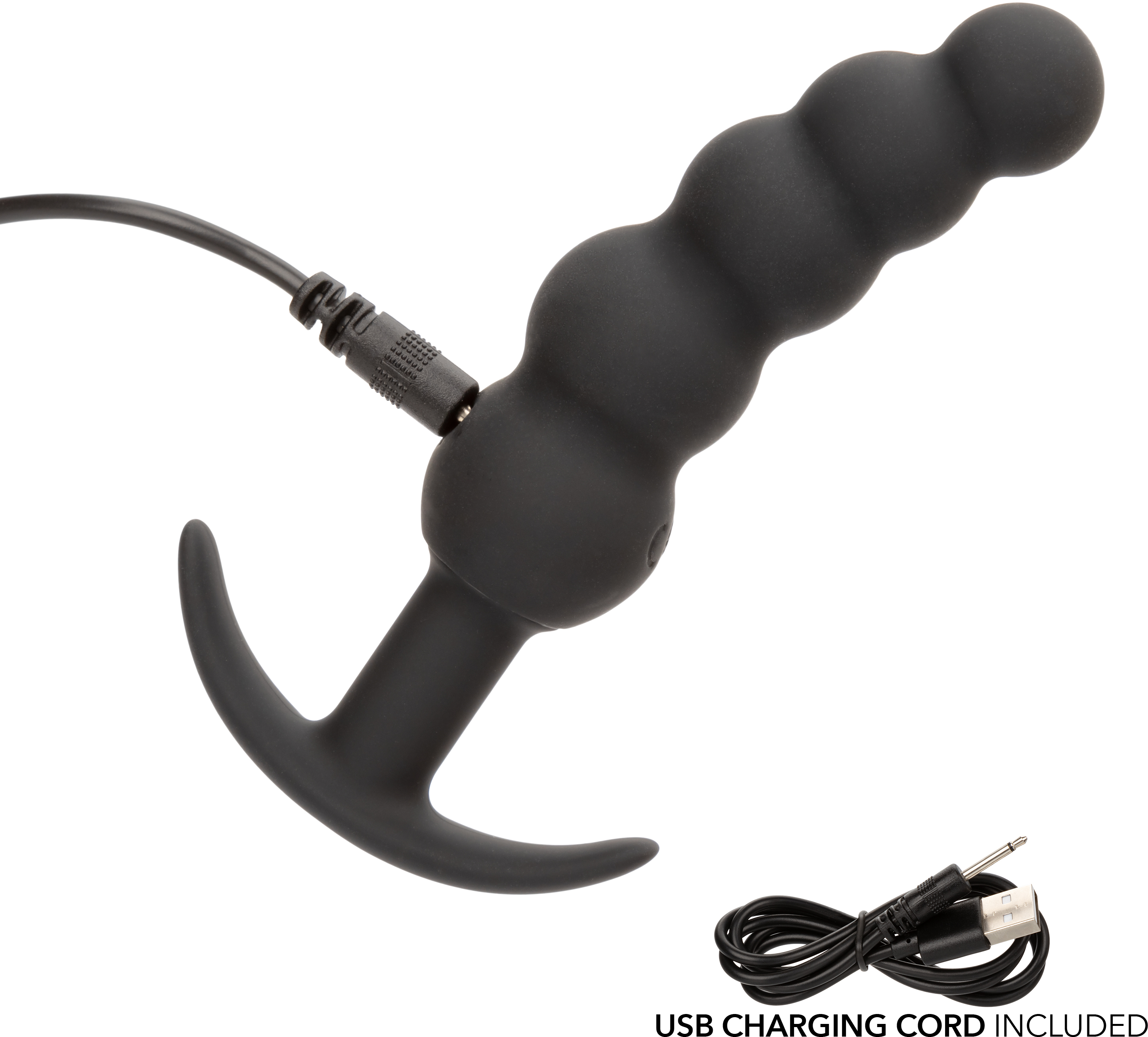 Анальная виброёлочка для ношения Boundless Vibrating X5 Beaded Plug
