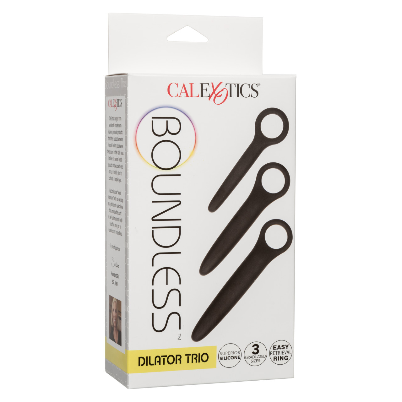 Набор из 3 анальных расширителей          BOUNDLESS DILATOR TRIO
