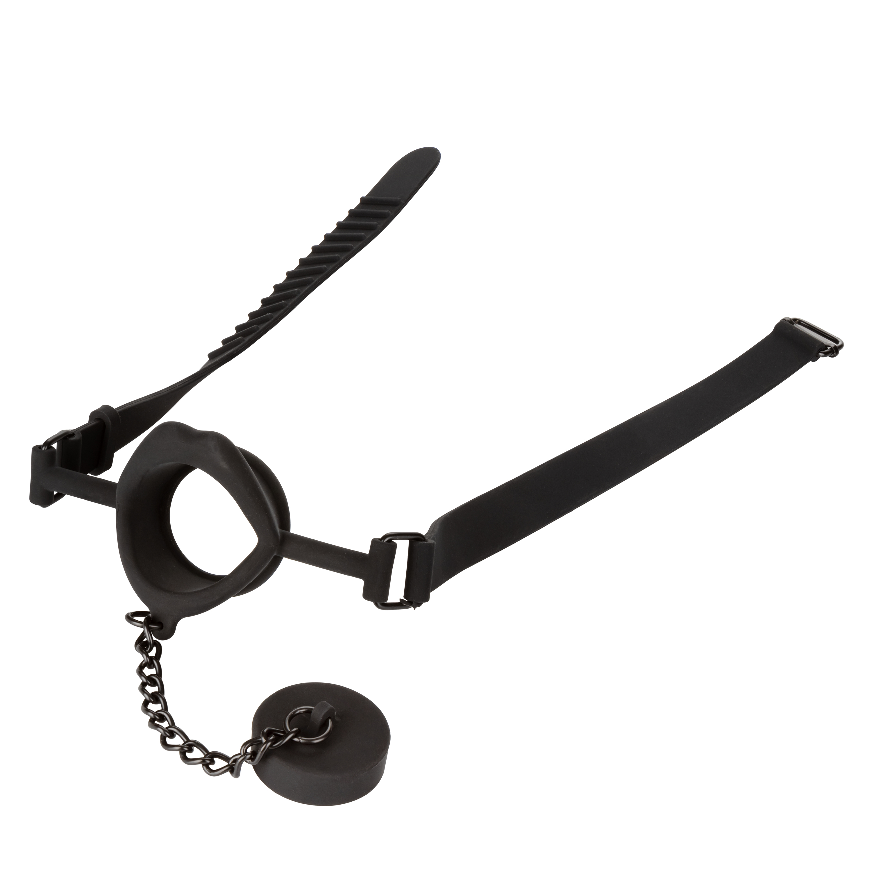 Кляп с доступом Silicone Stopper Gag