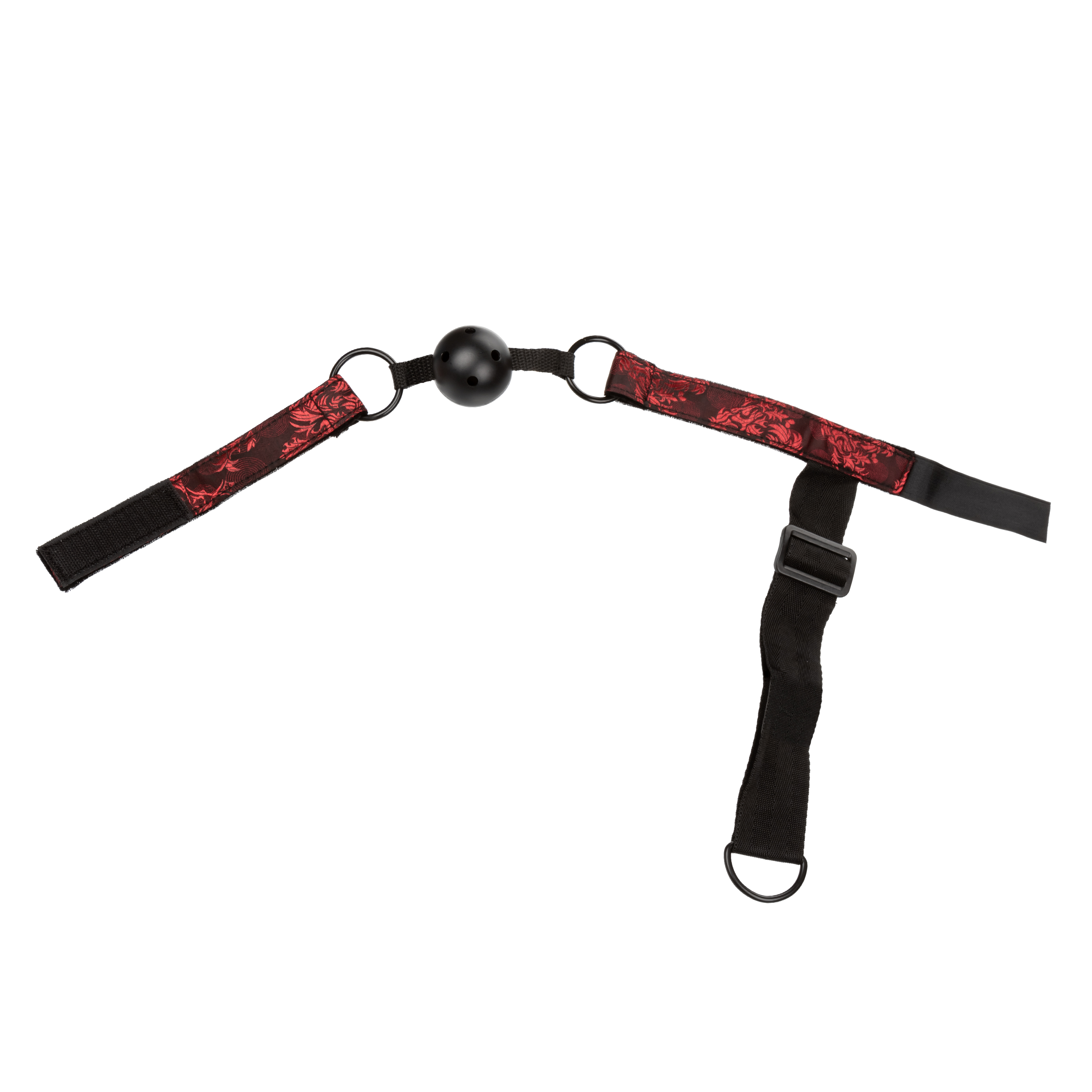 Кляп-шарик с фиксацией рук Scandal Breathable Ball Gag With Cuffs