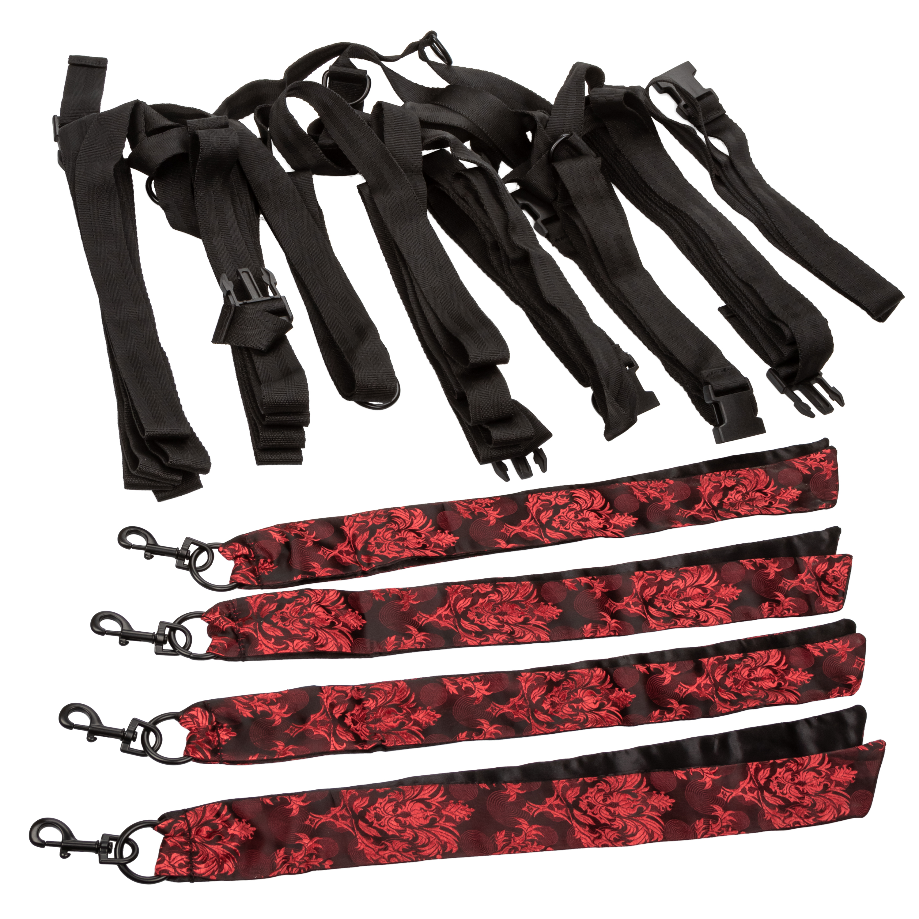 Фиксаторы (оковы) с креплением на кровать Scandal 8 Points of Love Bed Restraint